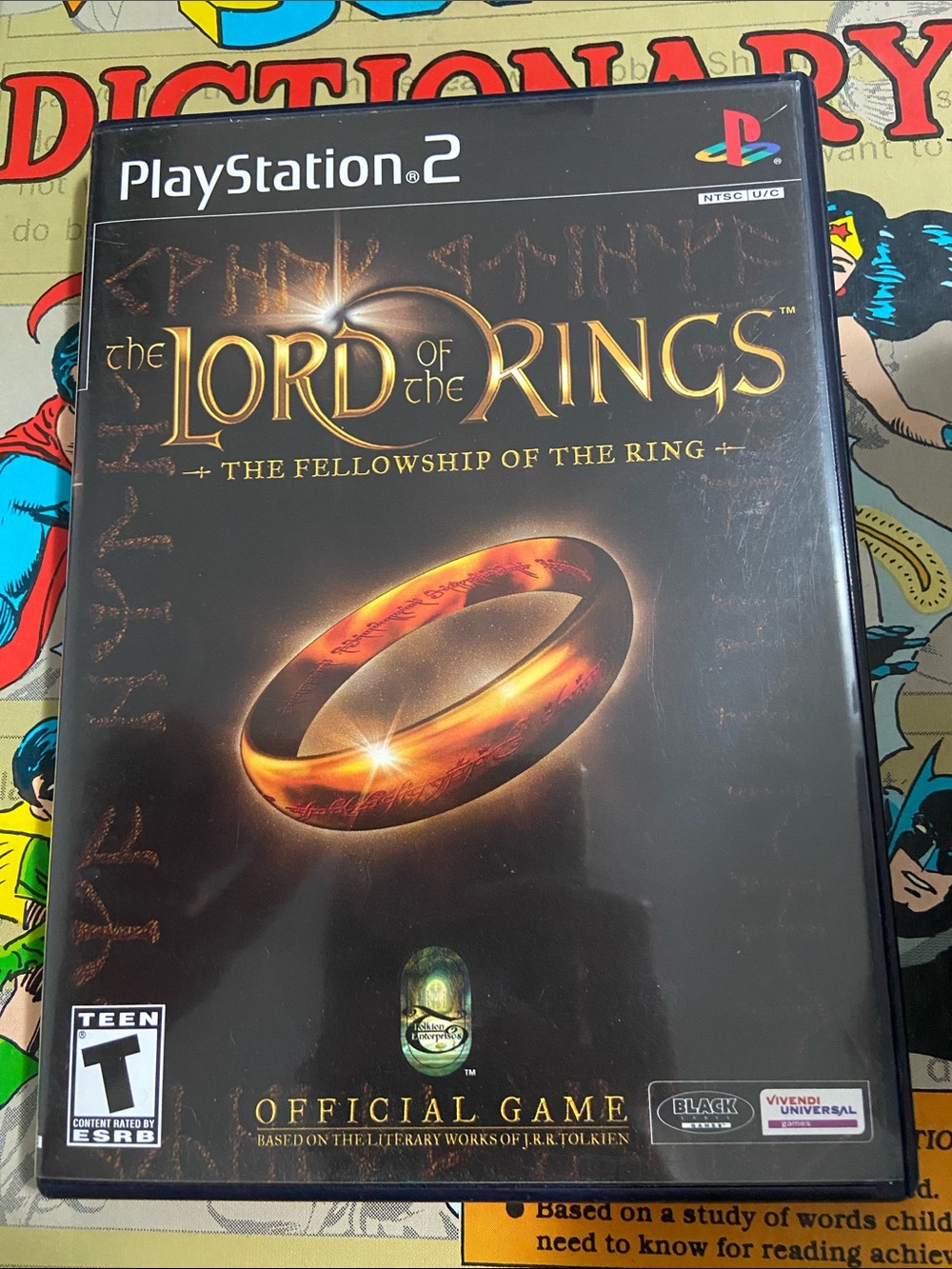 Lord of the Rings: Fellowship of the Ring (PlayStation 2, 2002) Complete CIB